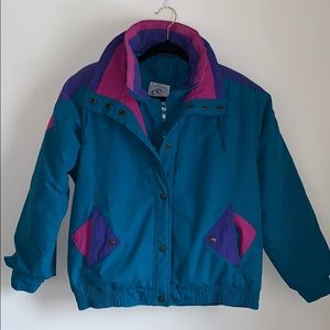 Vintage “Be in the current seen” Winter Jacket